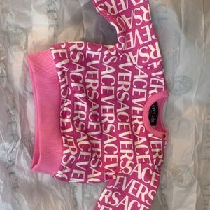 Versace all over logo Sweater